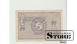 Vokietija, 5 Pfennigai, 1948 m., XF