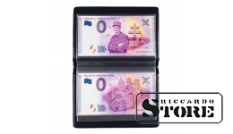 Kišeninis albumas ROUTE skirtas 40 „Euro Suvenyrų“ banknotų