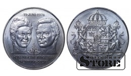 Švedija, 50 kronų 1976 metais - MS 62