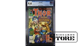 1989 m. „Marvel“ komiksai: THOR #408 CGC 9.4