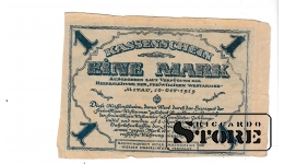 Latvija 1 mark banknotas 1919 #BLV4109