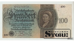 Vokietija, 100 markų, 1925 m., VF