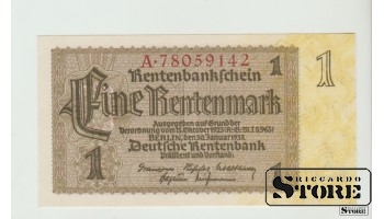 Vokietija, 1 Reichsmark, 1937 m., UNC