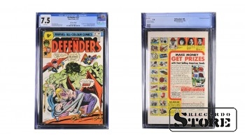 1976 m. Marvel Comics: THE DEFENDERS #35 CGC 7.5